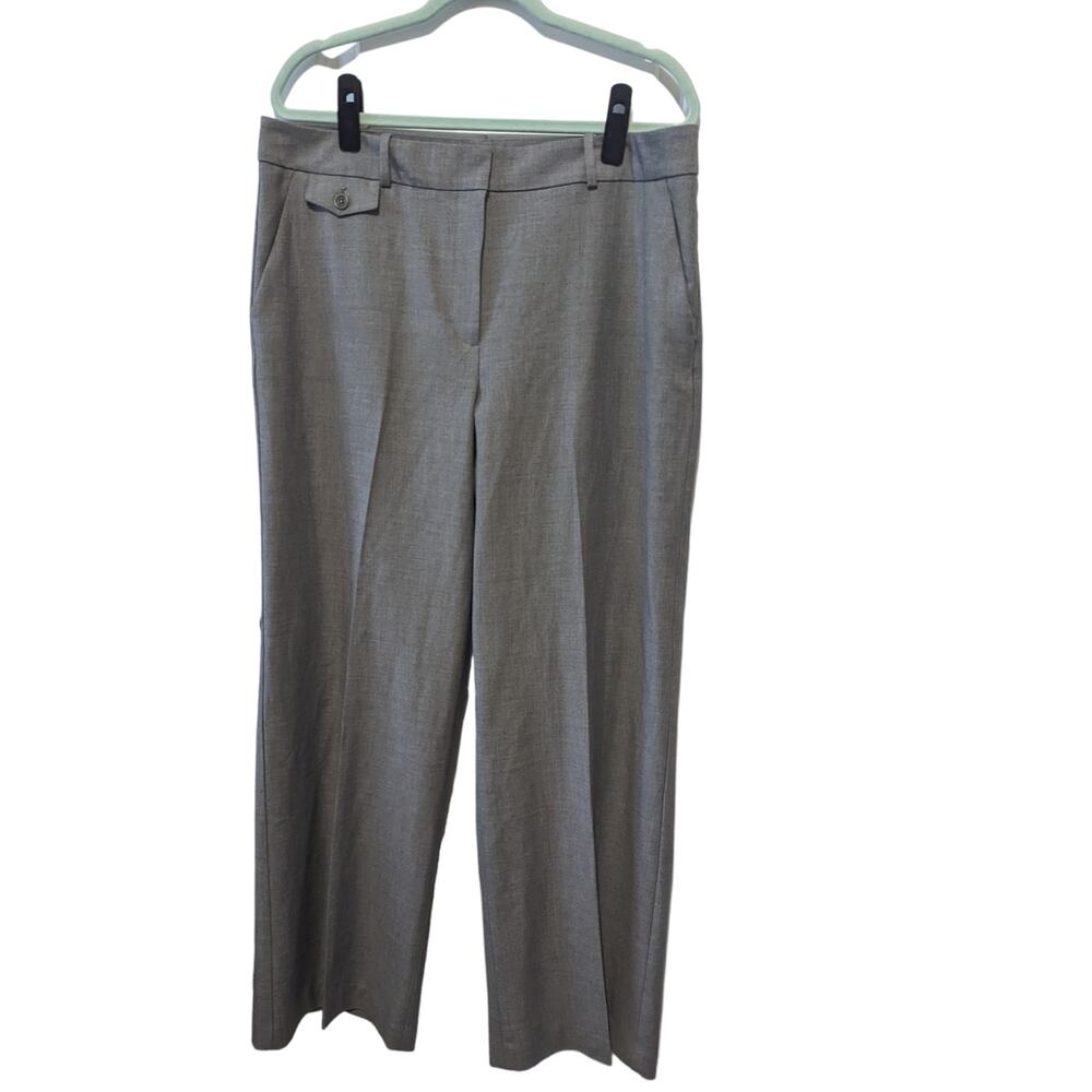 New Talbots Women's Size 16 Heritage Gray Straight Dress Pants